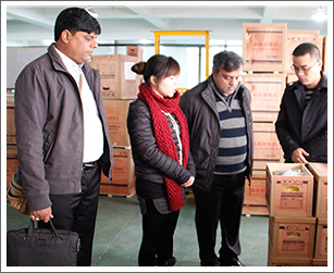 印度BMT客戶光臨美日機床參觀考察